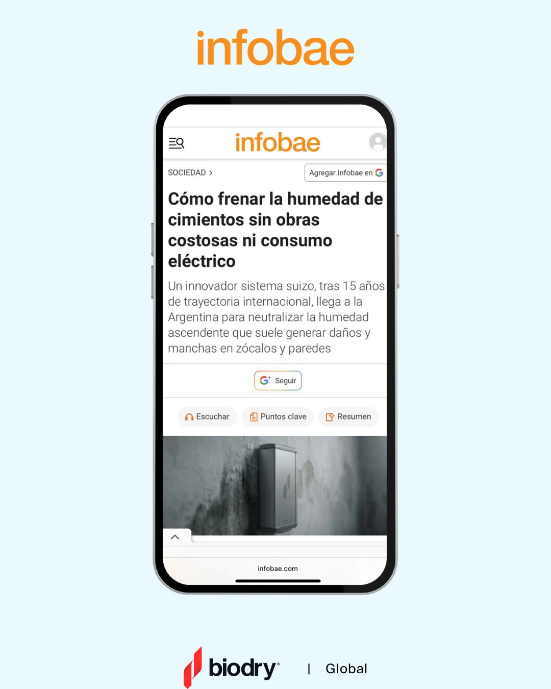 Cómo frenar la humedad de cimientos sin obras costosas ni consumo eléctrico