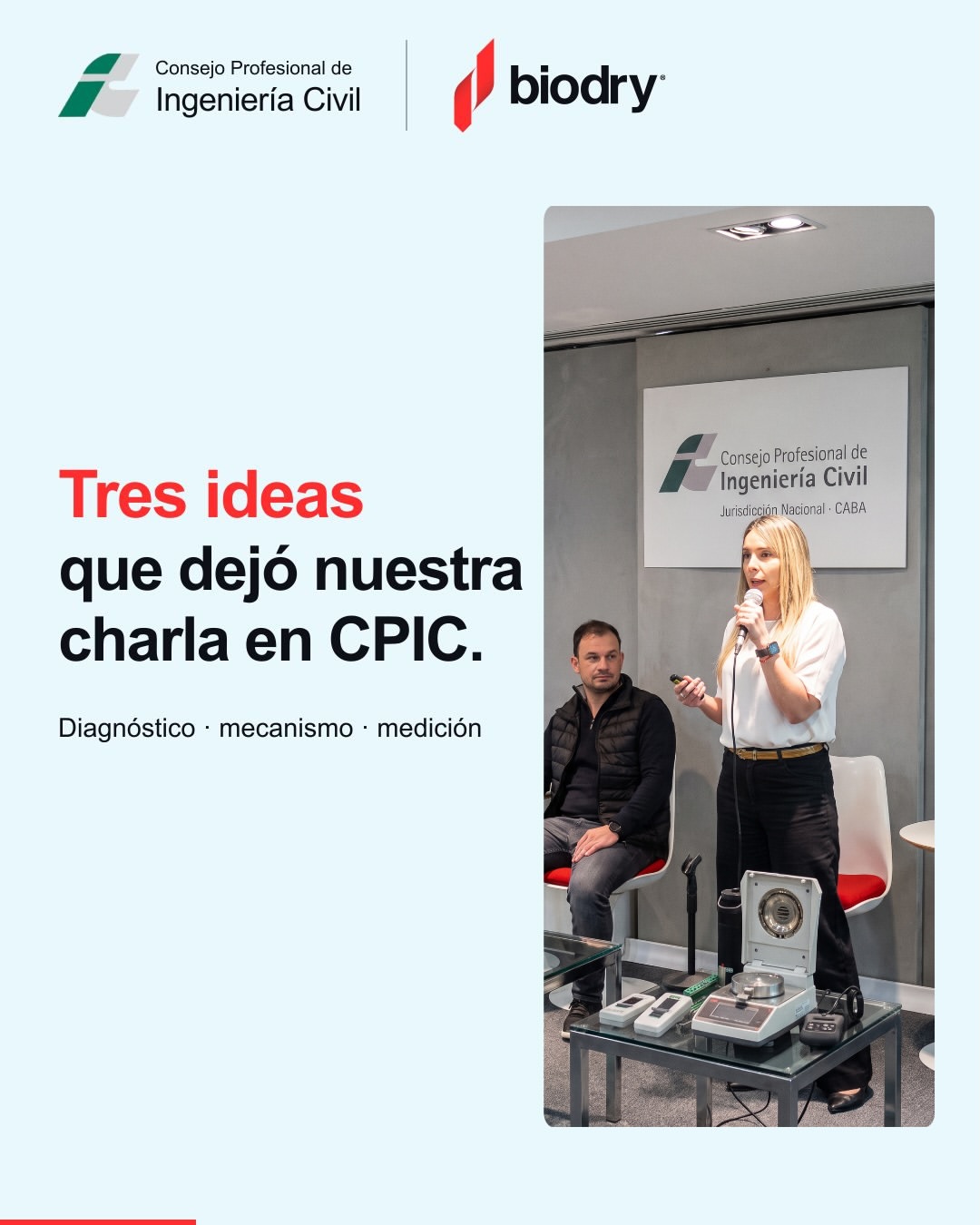 Tres pilares para una intervención técnica exitosa contra la humedad: lo que dejó nuestra charla en el Consejo Profesional de Ingeniería Civil